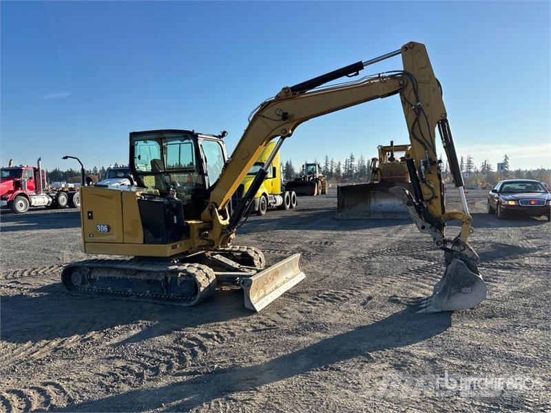 CAT 306 CR Tracked Excavator Gravemaskiner på larvebånd