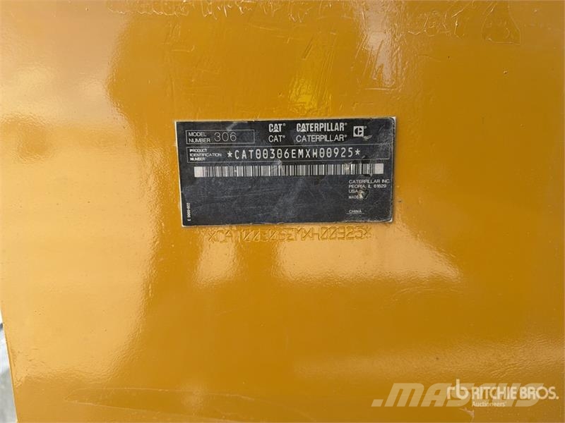 CAT 306 CR Tracked Excavator 履帶式 挖土機/掘鑿機/挖掘機