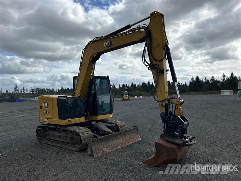 CAT 307.5 Tracked Excavator Gravemaskiner på larvebånd