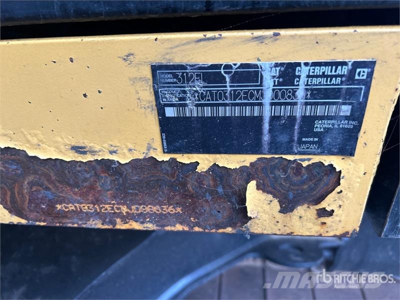 CAT 312E L Tracked Excavator Crawler excavators