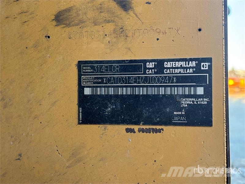 CAT 314E LCR Tracked Excavator Гусеничные экскаваторы