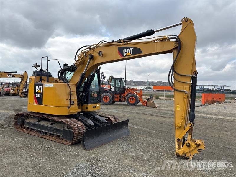 CAT 315F LCR Tracked Excavator Bagri goseničarji