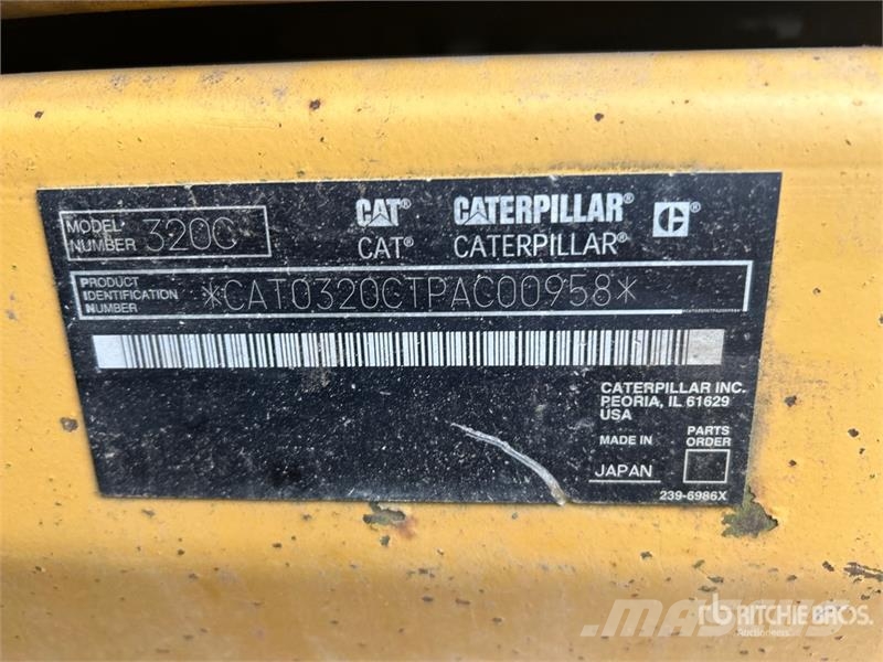 CAT 320C L Tracked Excavator Crawler excavators