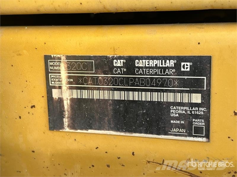 CAT 320C L Tracked Excavator Kāpurķēžu ekskavatori