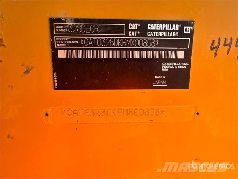 CAT 328D LCR Tracked Excavator Roomikekskavaatorid