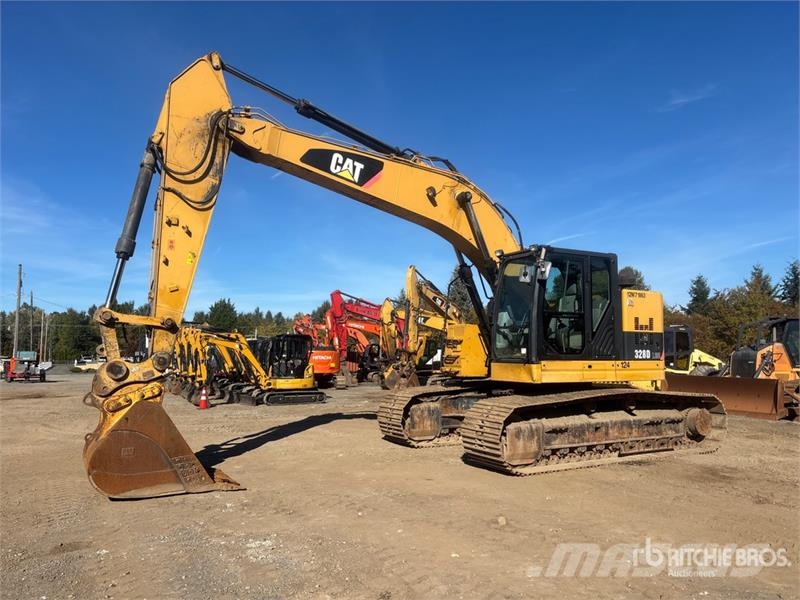 CAT 328D LCR Tracked Excavator Crawler excavators