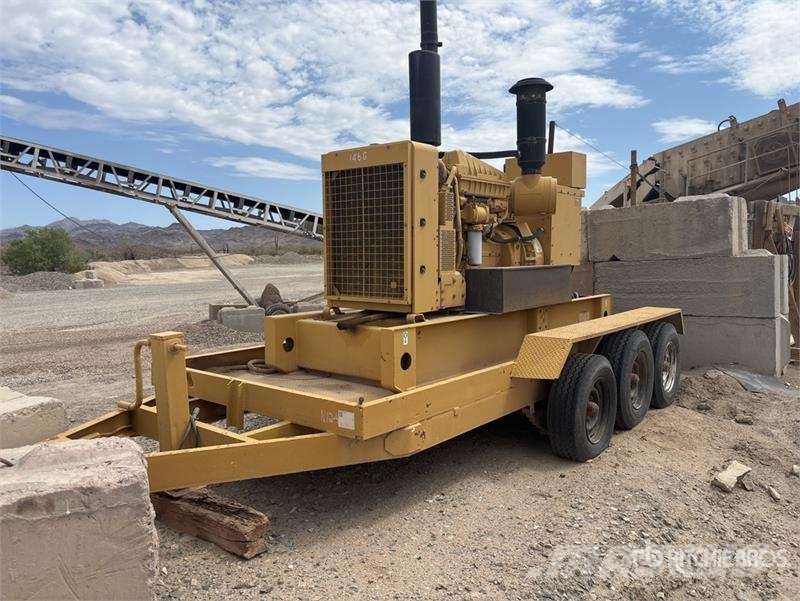 CAT 3306 205 kW Mobile Generator Set Dīzeļģeneratori