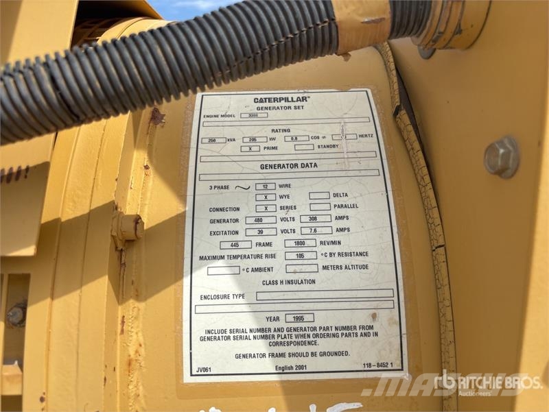 CAT 3306 205 kW Mobile Generator Set Dīzeļģeneratori