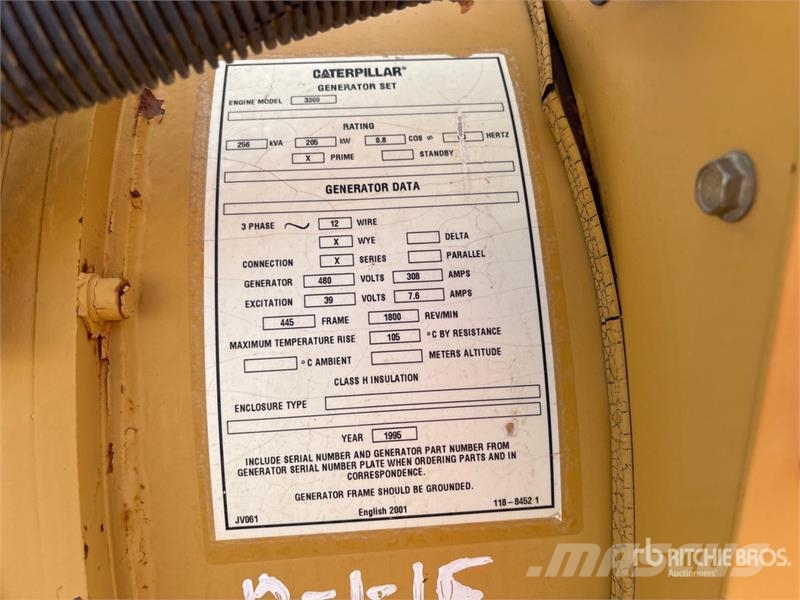 CAT 3306 205 kW Mobile Generator Set Diesel Generators