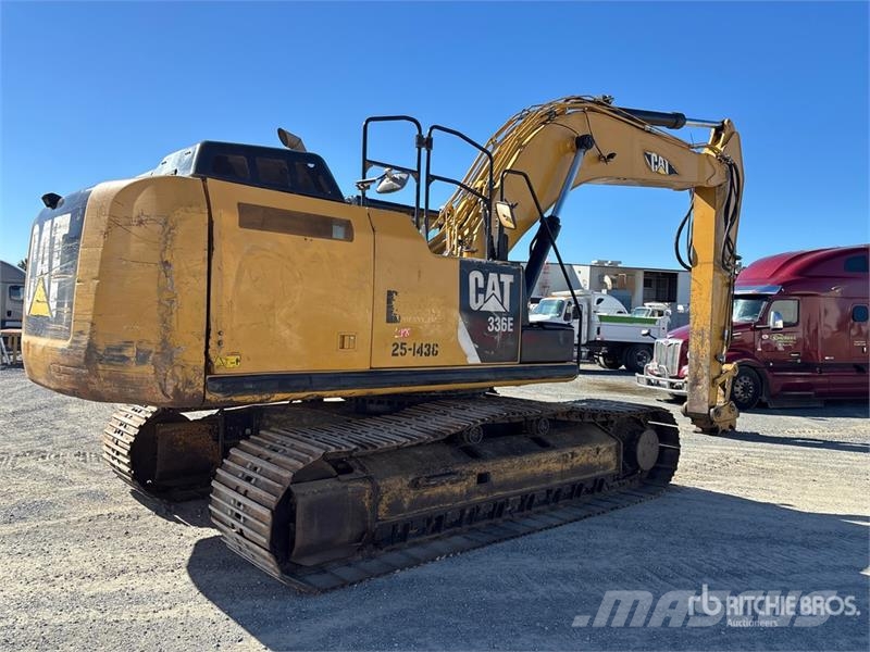 CAT 336E L Tracked Excavator Bagri goseničarji