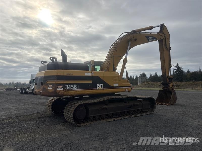 CAT 345B L Series II Tracked Excavator Raupenbagger