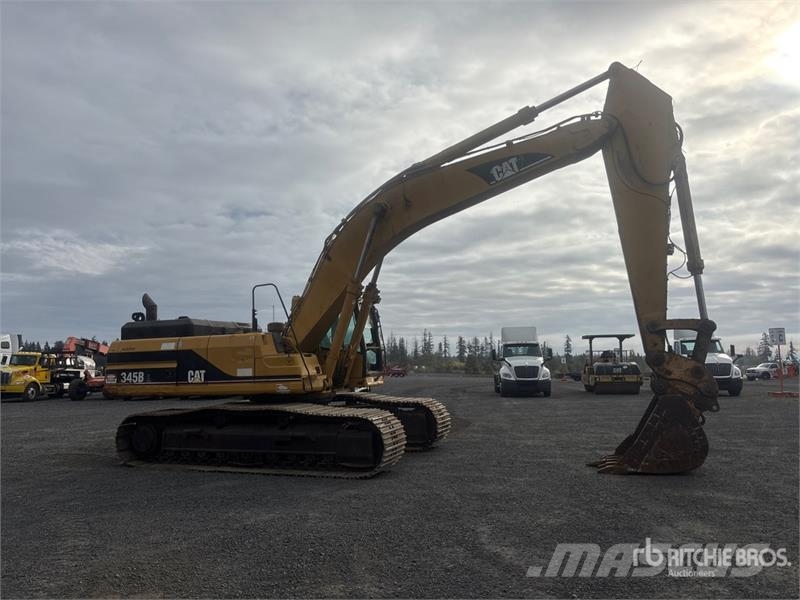 CAT 345B L Series II Tracked Excavator Raupenbagger