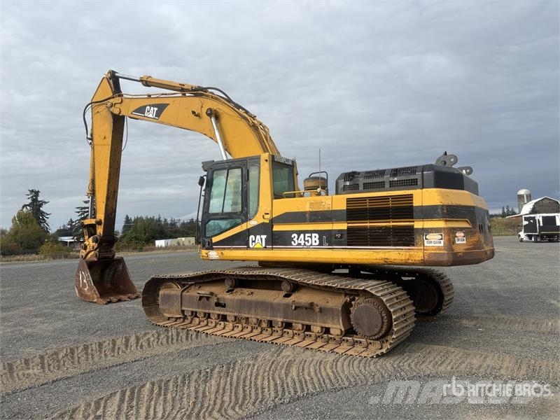 CAT 345B L Series II Tracked Excavator Raupenbagger