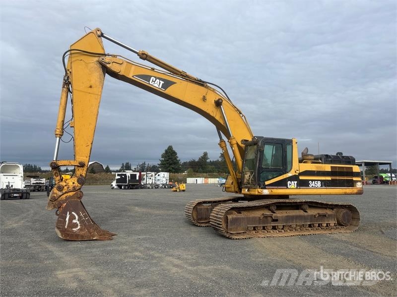 CAT 345B L Series II Tracked Excavator Raupenbagger