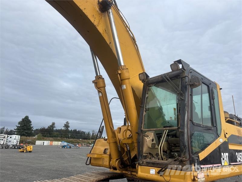 CAT 345B L Series II Tracked Excavator Raupenbagger