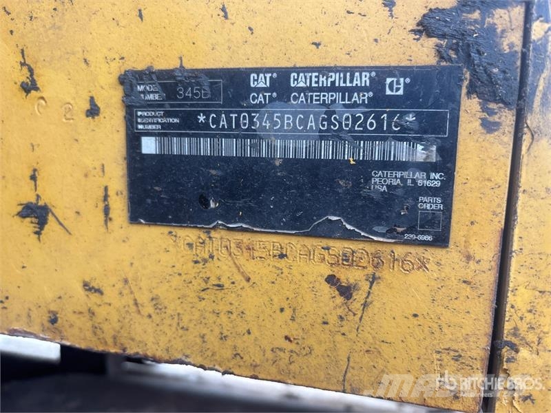 CAT 345B L Series II Tracked Excavator Raupenbagger