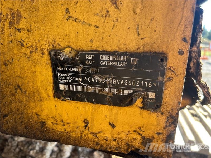 CAT 345B Series II Pásové rýpadlá