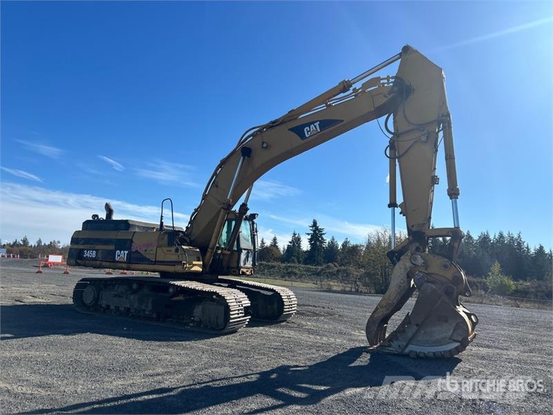 CAT 345B Series II Pásové rýpadlá