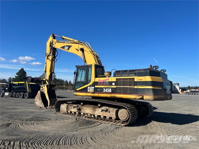 CAT 345B Series II Pásové rýpadlá