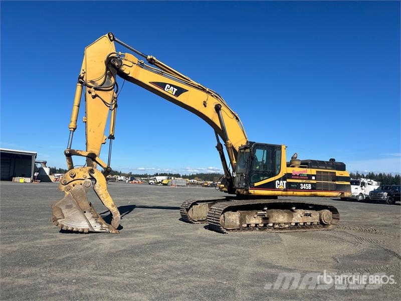 CAT 345B Series II Pásové rýpadlá