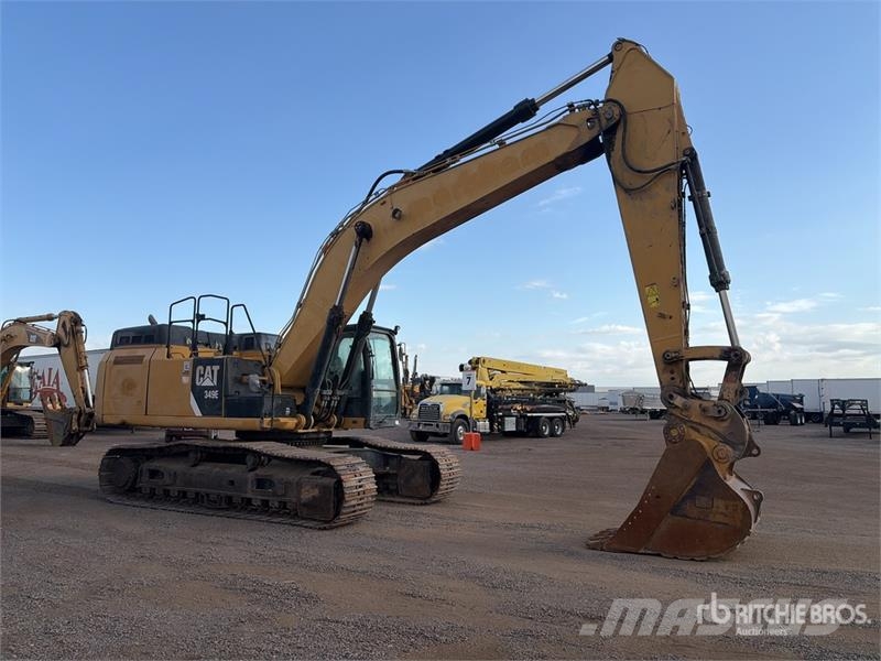 CAT 349E L Tracked Excavator Bagri goseničarji