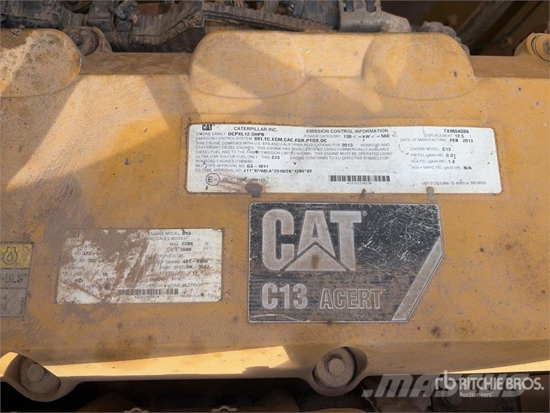 CAT 349E L Tracked Excavator Bagri goseničarji