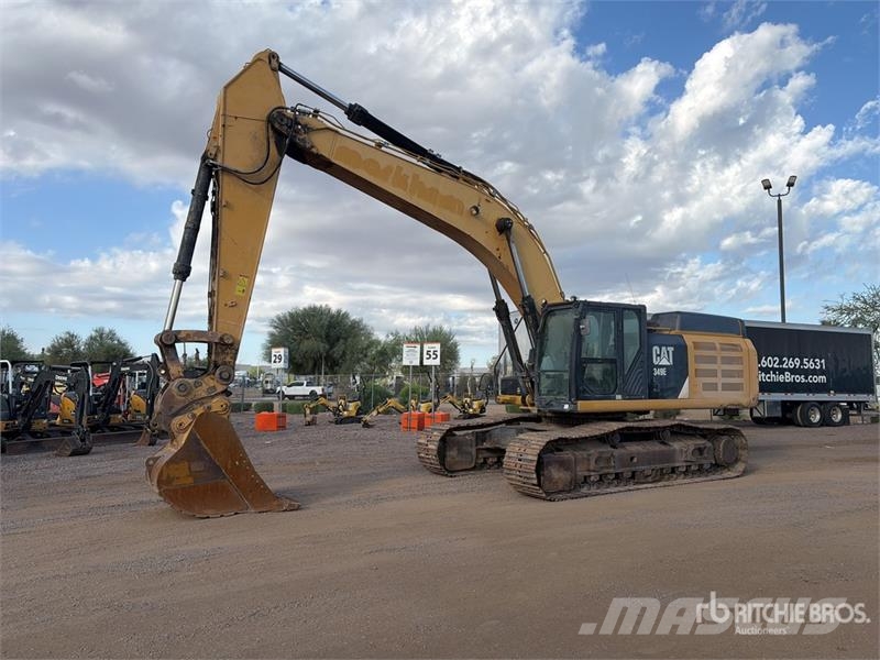 CAT 349E L Tracked Excavator Bagri goseničarji