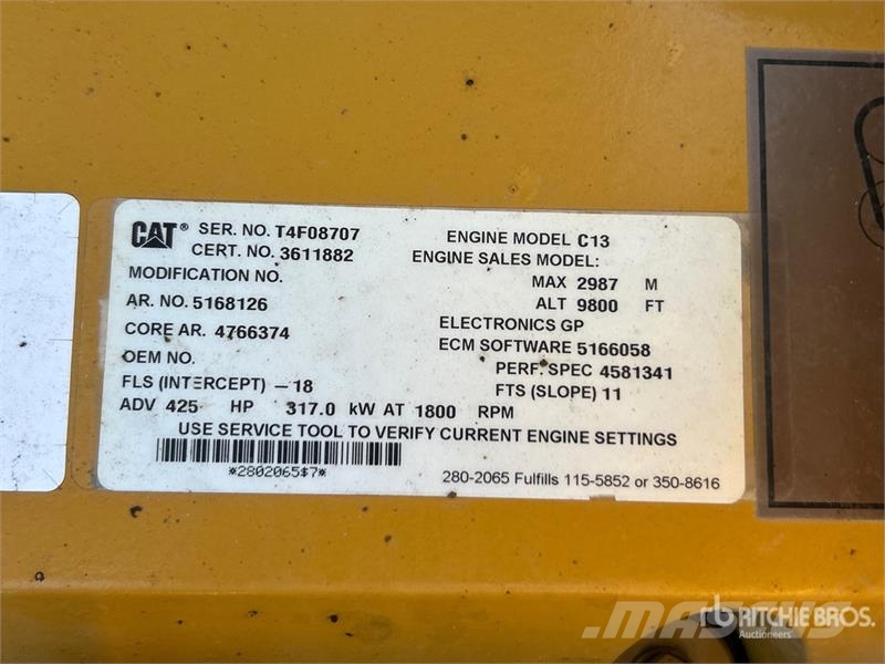 CAT 349F Tracked Excavator Kāpurķēžu ekskavatori