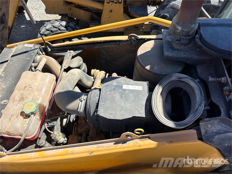 CAT 414E 4x4 Landscape Loader Kolesni nakladalci
