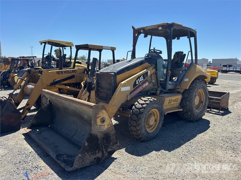 CAT 414E 4x4 Landscape Loader Kolesni nakladalci
