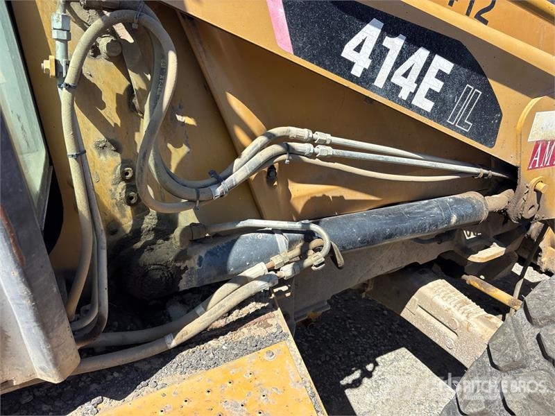 CAT 414E 4x4 Landscape Loader Kolesni nakladalci