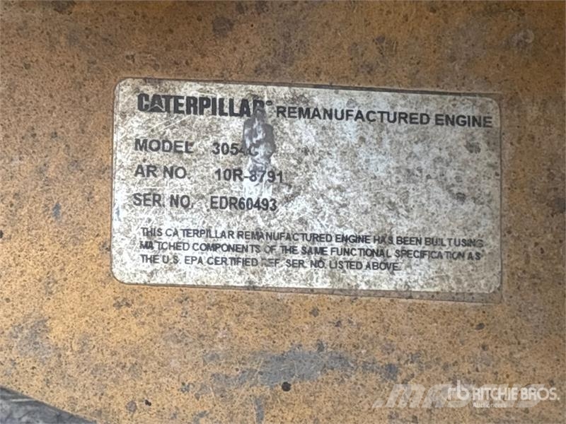 CAT 414E 4x4 Landscape Loader Kolesni nakladalci