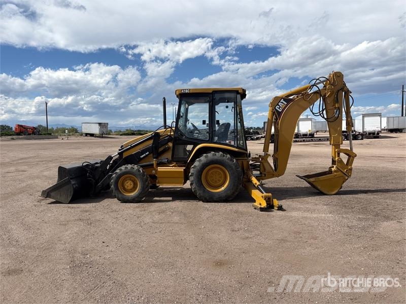 CAT 416C 백호로더