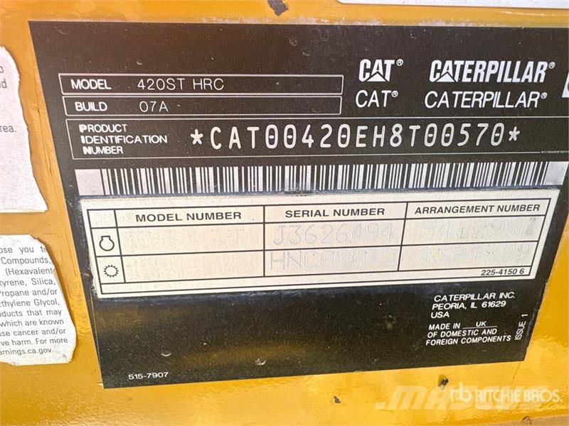 CAT 420 Backhoe