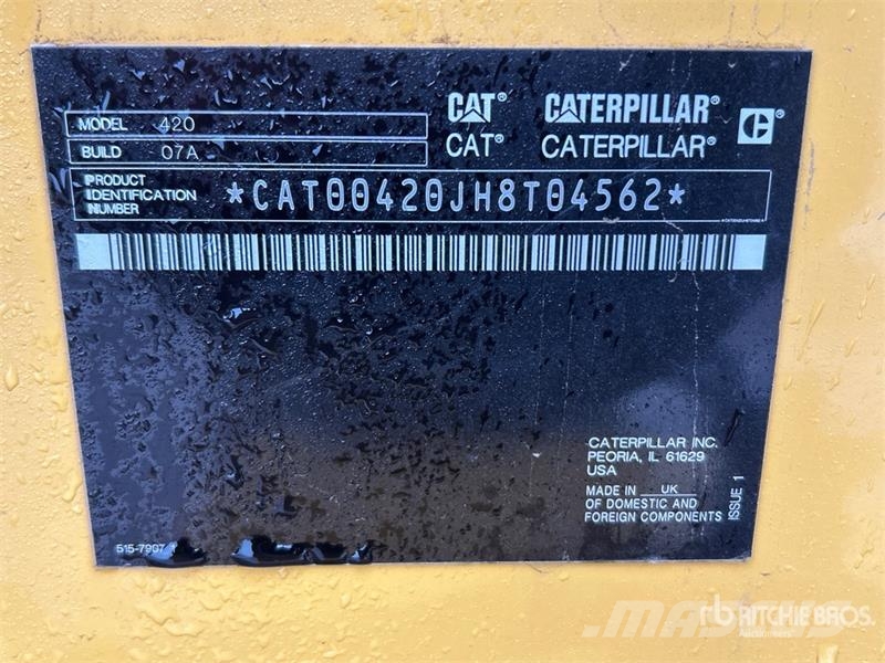 CAT 420 Tractopelle