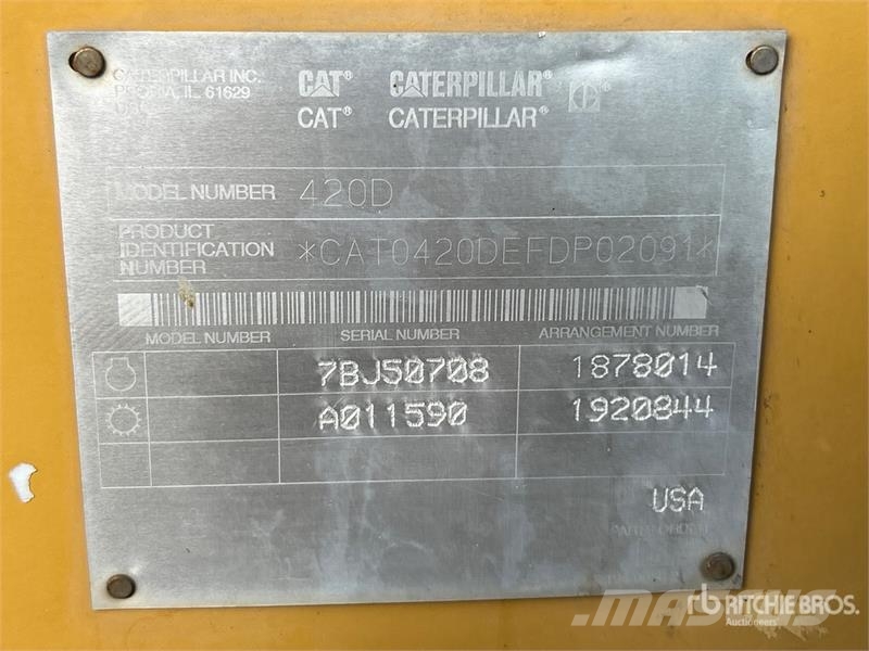 CAT 420D Rovokopači