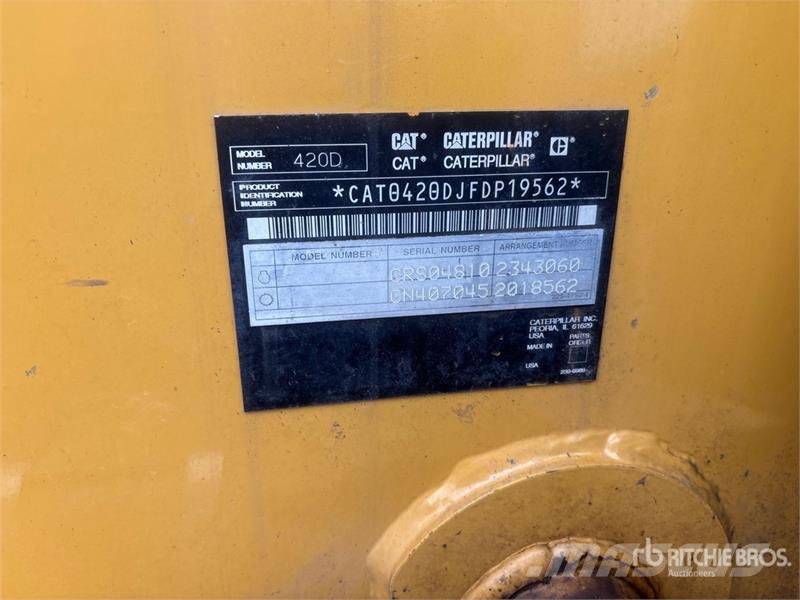 CAT 420D Ekskavatoriniai krautuvai