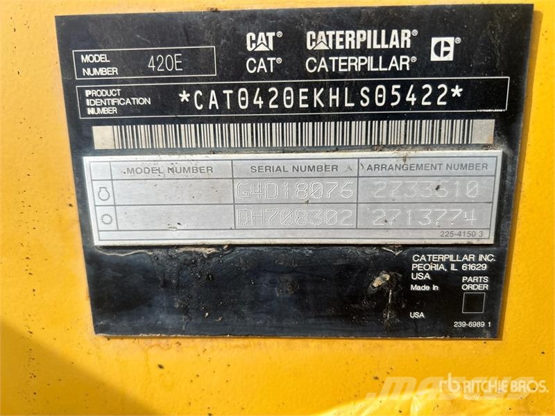 CAT 420E Tractopelle