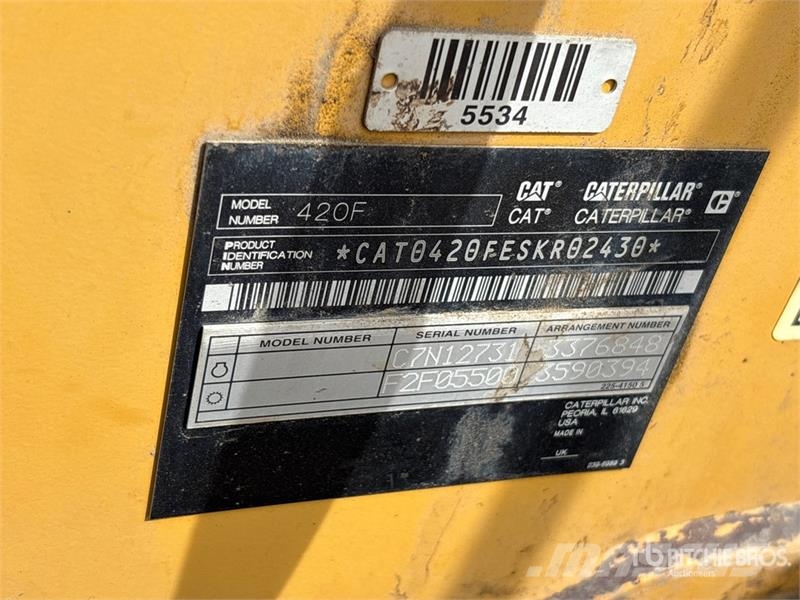 CAT 420F Grävlastare