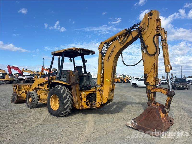 CAT 446D لوادر ذات جرافات عكسية