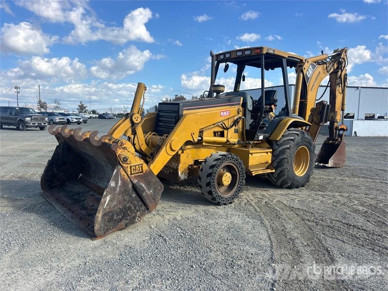 CAT 446D لوادر ذات جرافات عكسية