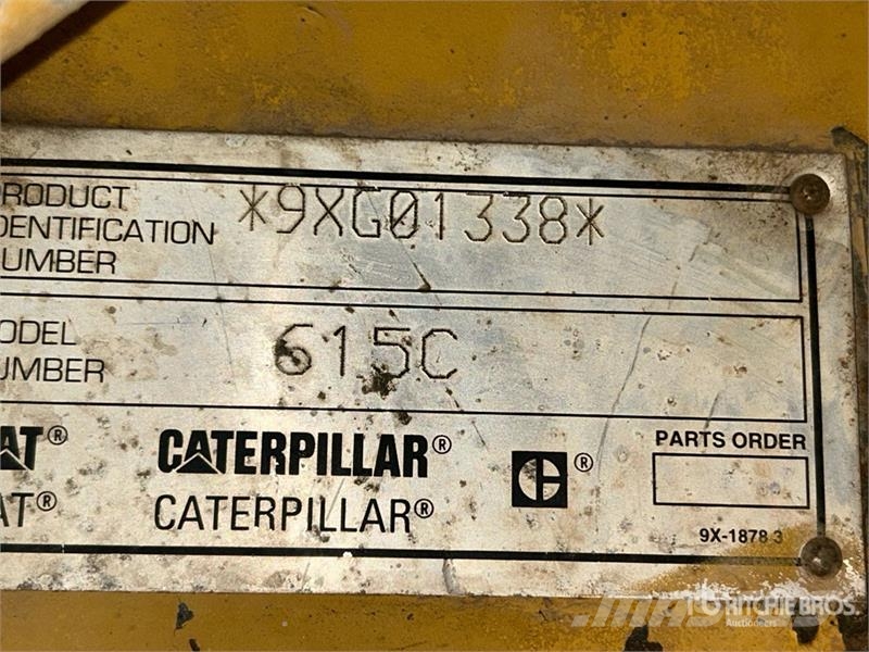 CAT 615C Motor Scraper Skrēperi