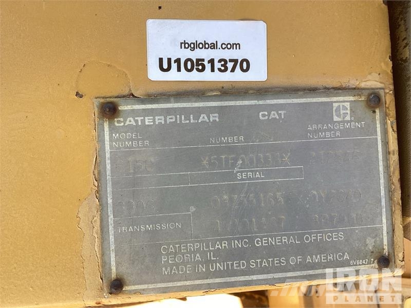 CAT 615C Motor Scraper Raspadores