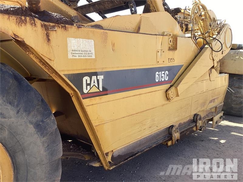 CAT 615C Motor Scraper Raspadores