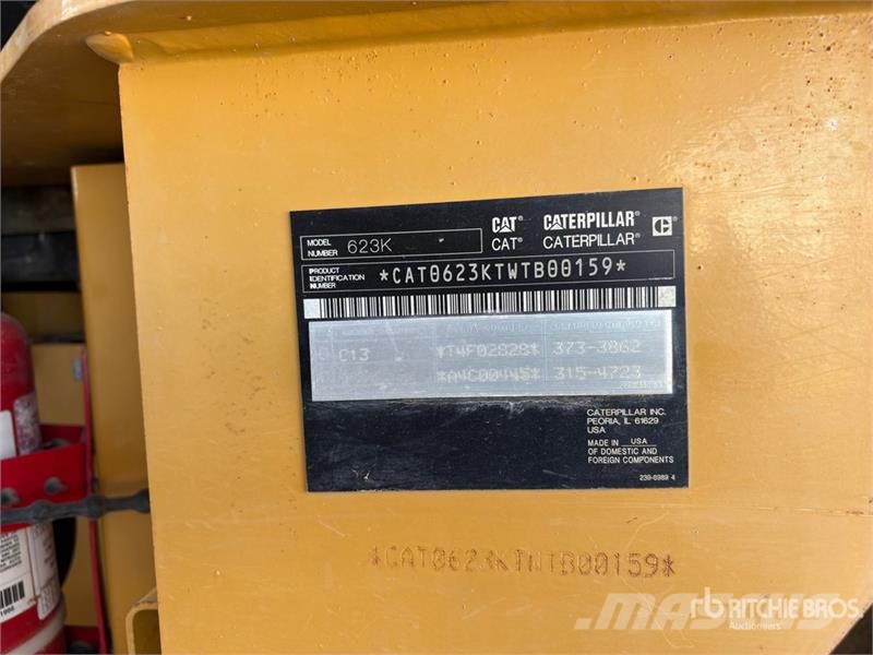 CAT 623K Motor Scraper Elevatoare
