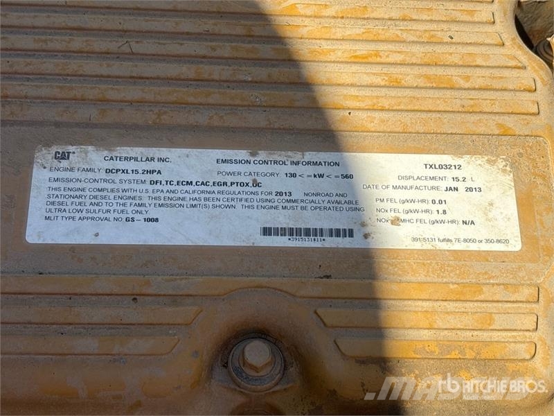 CAT 740B Articulated Dump Truck Zglobni demperji
