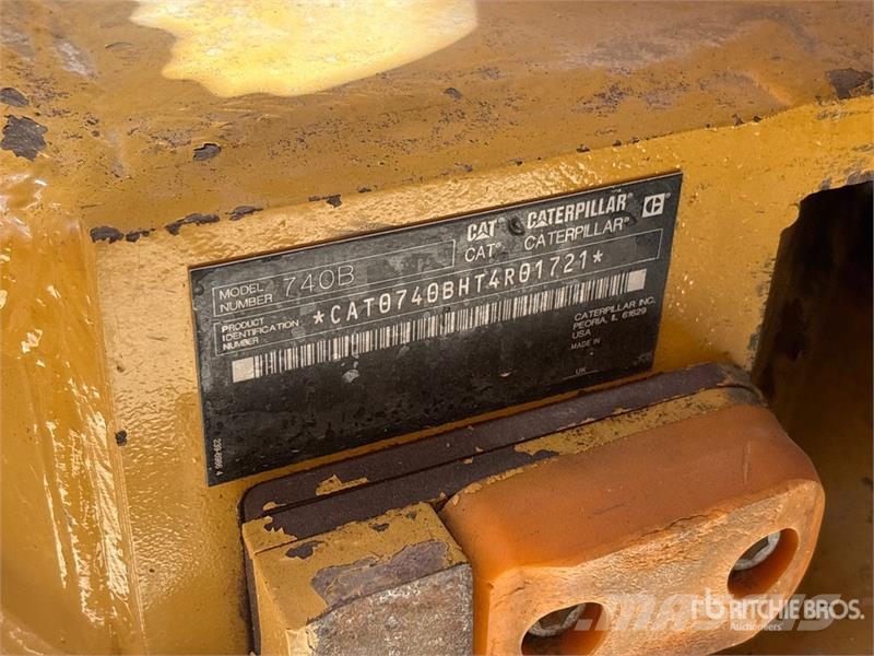 CAT 740B Articulated Dump Truck Zglobni demperji