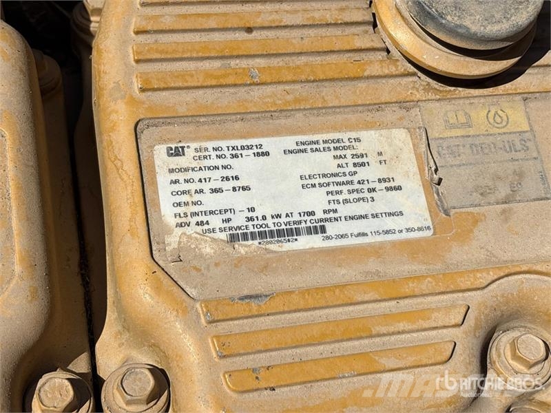 CAT 740B Articulated Dump Truck Zglobni demperji