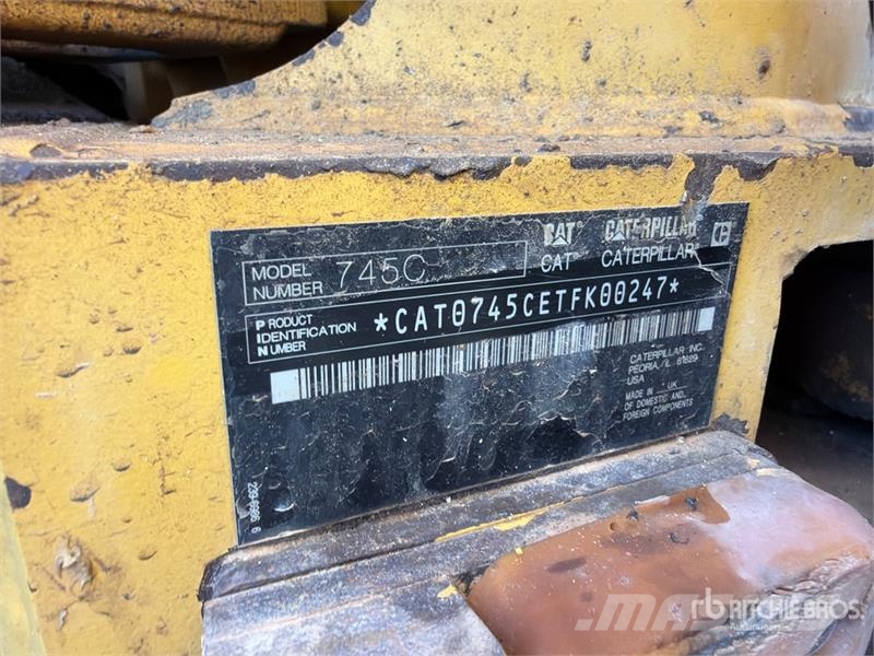 CAT 745C Articulated Haulers