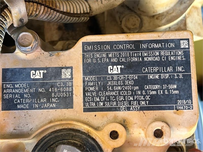 CAT 908M Wheel Loader Naudoti ratiniai krautuvai